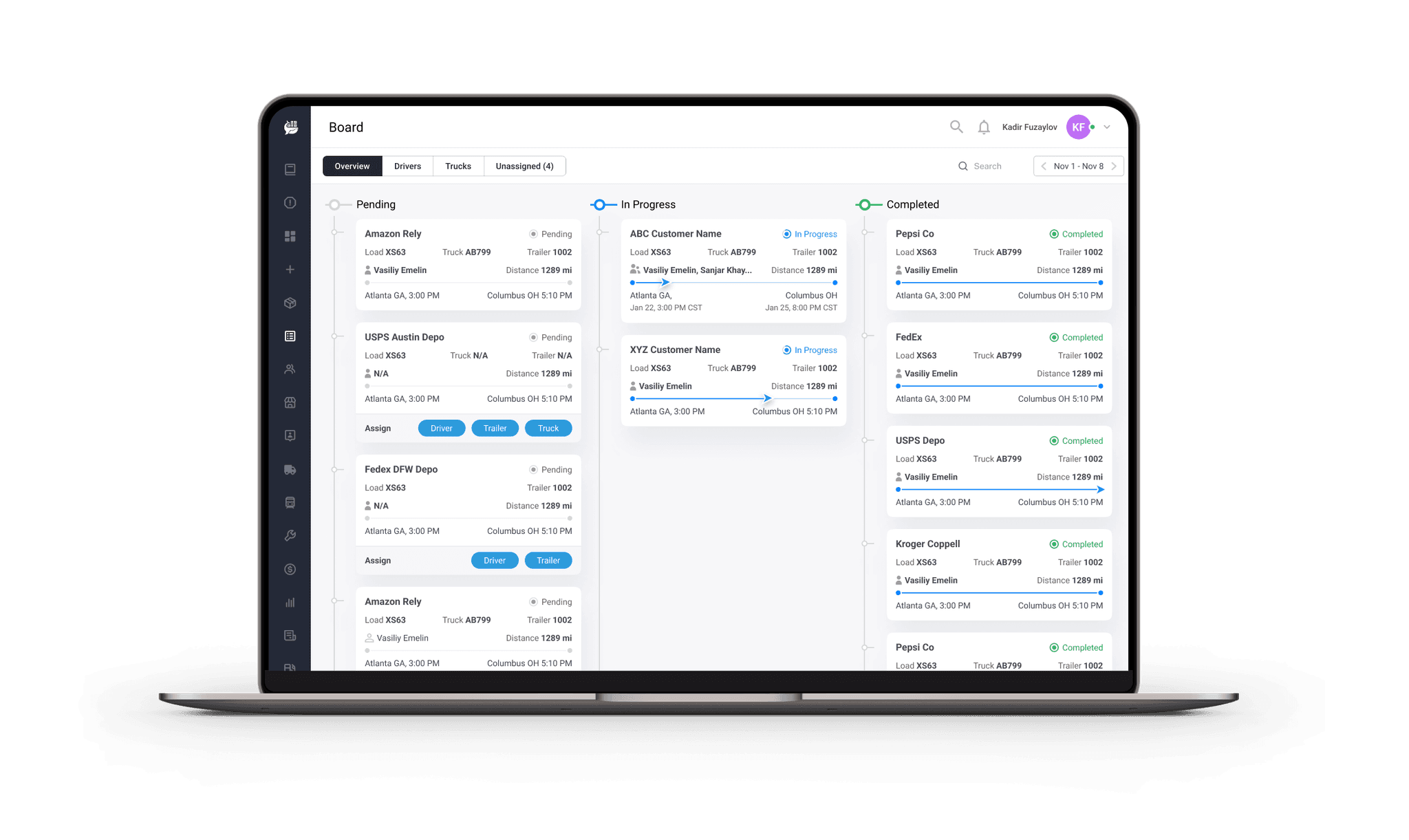 TenTrucks AI is powered by best-in-class foundation models — including our OpenAI integration — and tuned against the operational signals only a TMS, ELD, and dispatching platform can see together. Your data stays yours and is never used to train external models.
