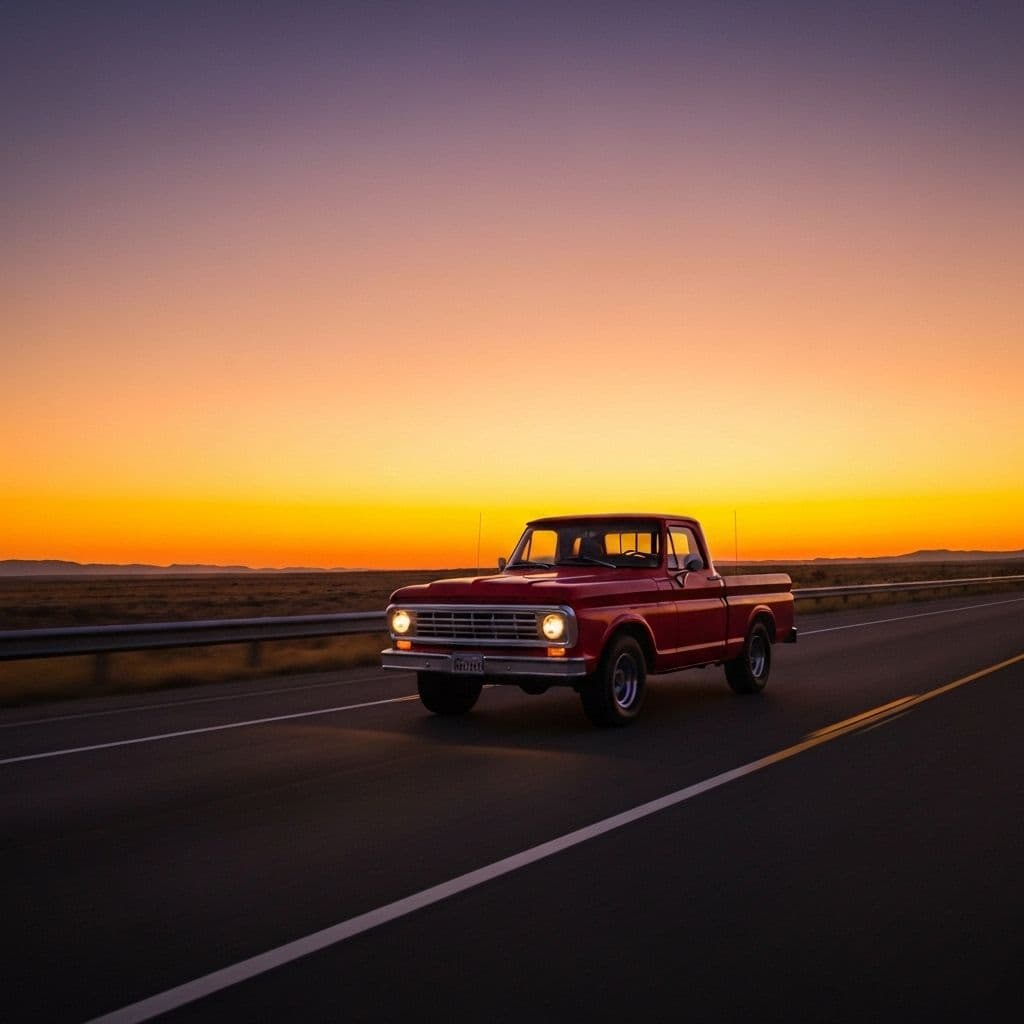 Miles racking up by state and province as the truck runs.