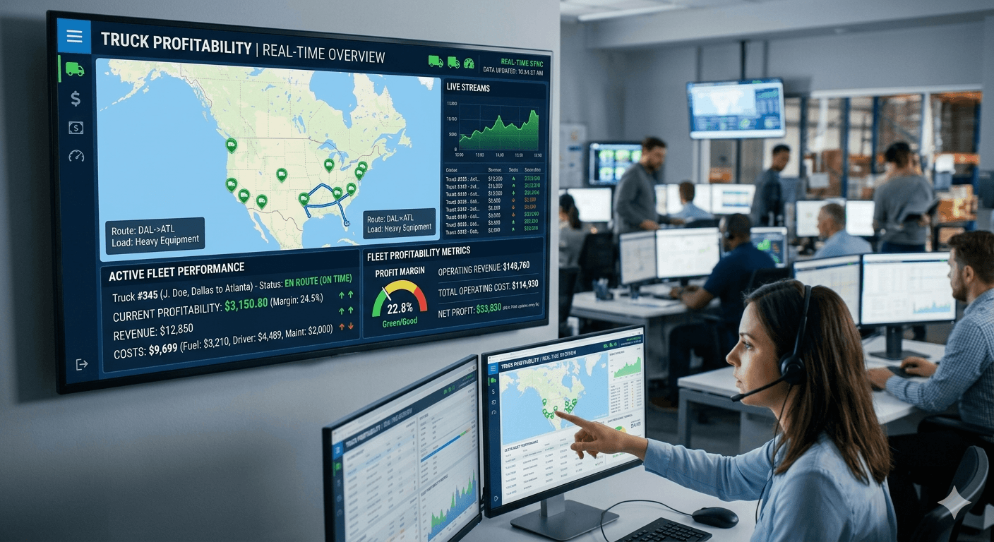 Rose Rocket starts at $2,080/month as a platform fee — designed for fleets big enough to absorb a flat minimum. TenTrucks is $129 per active truck per month, no minimum to clear. A 10-truck fleet pays roughly a quarter as much, and a 3-truck operation can sign up without a sales call.